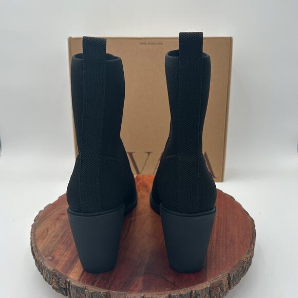 Vivaia Whitney Ankle Boot US 7.5 EU 38.5 Pointed Toe Slim Western Modern $199 - Picture 4 of 10